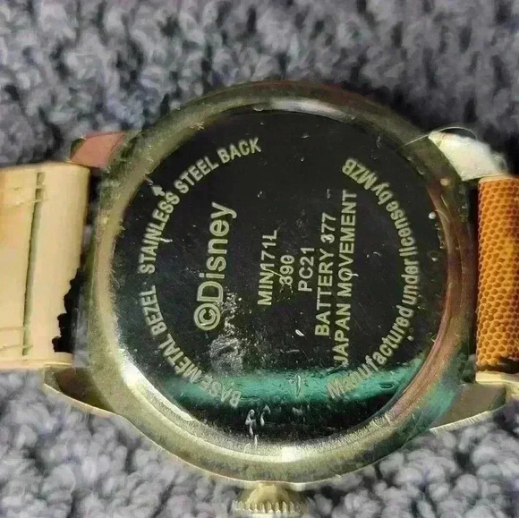 Mickey Mouse & Minnie Mouse Rare Disney  women Large Size 40 mmMickey Mouse & M - Picture 8 of 11